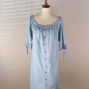 Speed Control New York Chambray Dress Sz XL